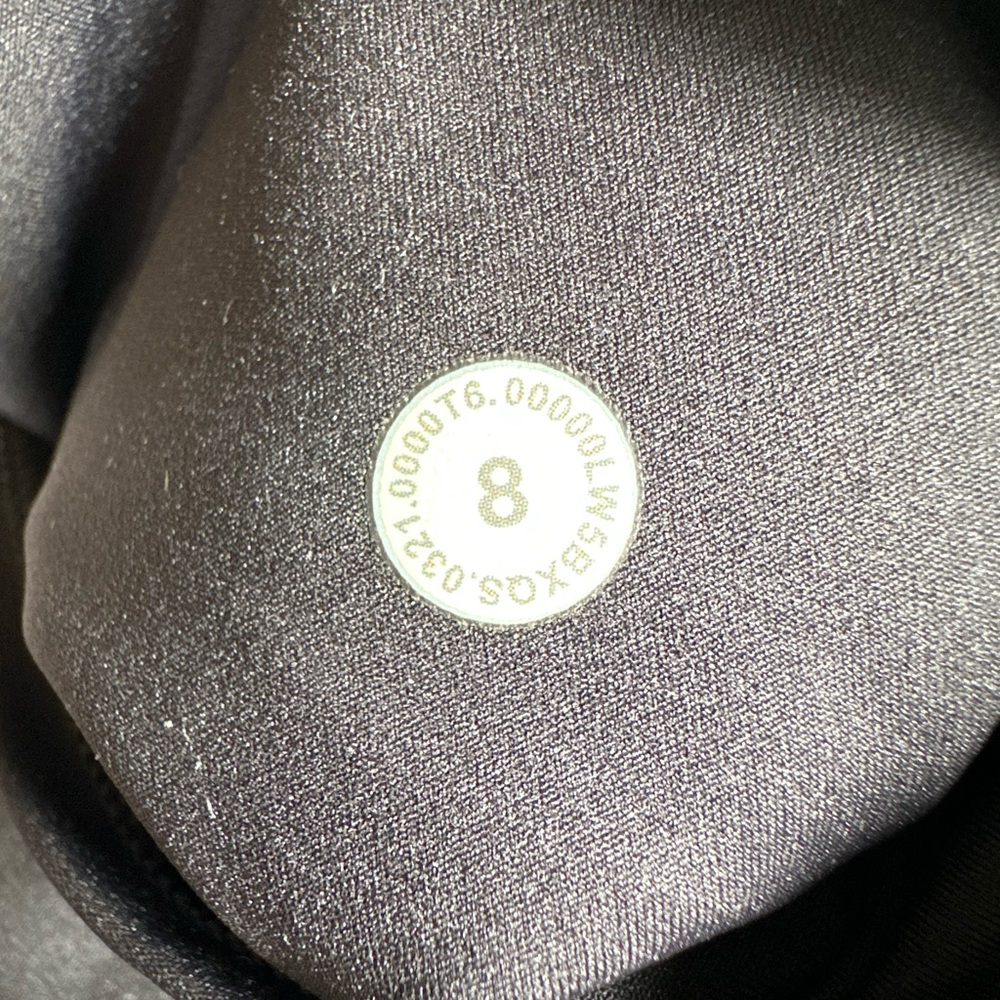 Lululemon Fast & Free 7/8 Tight Black 8 - Picture 9 of 10